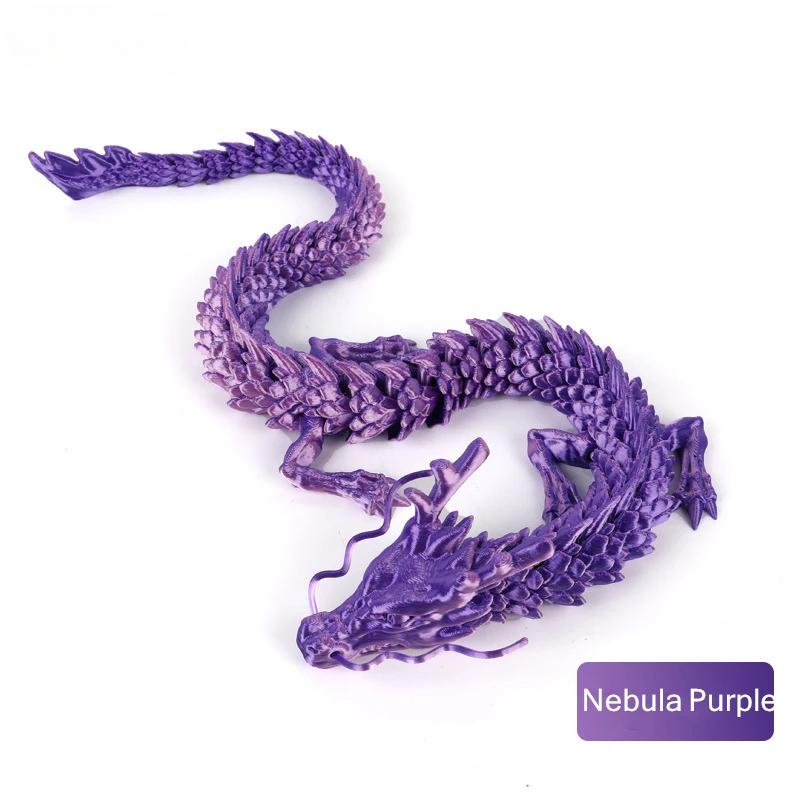 

3D-печатные украшения в виде сиамских драконов, подвижные мультяшные растения, креативные растения-драконы, рокарий, украшение для ландшафтного дизайна аквариума, 30 см 60cm