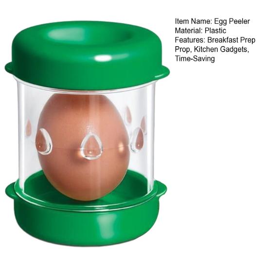 Hartgekochte Eierschäler Tragbar Einfach Gekochte Deviled Egg Schalenentferner Cracker Werkzeuge Frühstücksvorbereitung Requisite Küchenhelfer