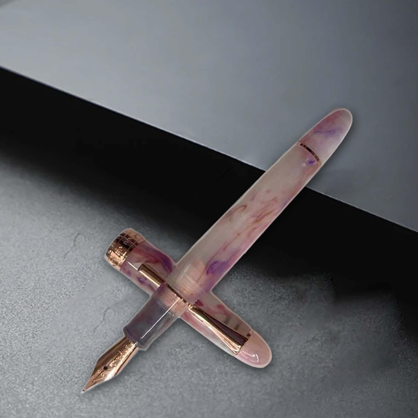 

Ручка для заполнения поршневой перьевой ручки, EF0.5 мм, креативная, сверхтонкая, пишущий инструмент, письмо red