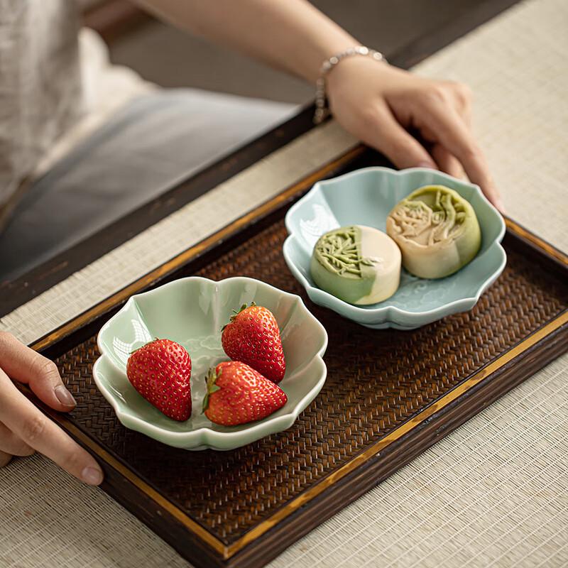Irregular Ceramic Snack & Dessert Plate
