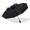 Toy Story Characters Compact Travel Automatic Umbrella with 8-Rib Durable Plastic & Iron for Women/Men Elegant Umbrella Birthday/Christmas Gift