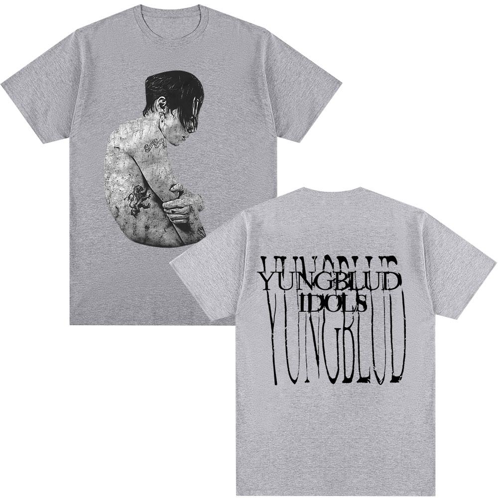 

Singer Yungblud IDOLS Merch Tshirts Fan Gifts Mens Clothing Fashion Short Sleeves 100 Cotton Summer Oversized ONeck T Shirt S
