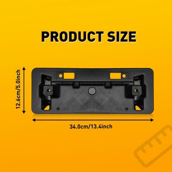 Front License Plate Holder Tag Bracket For 2016- Lexus RX350 RX450H F Sport