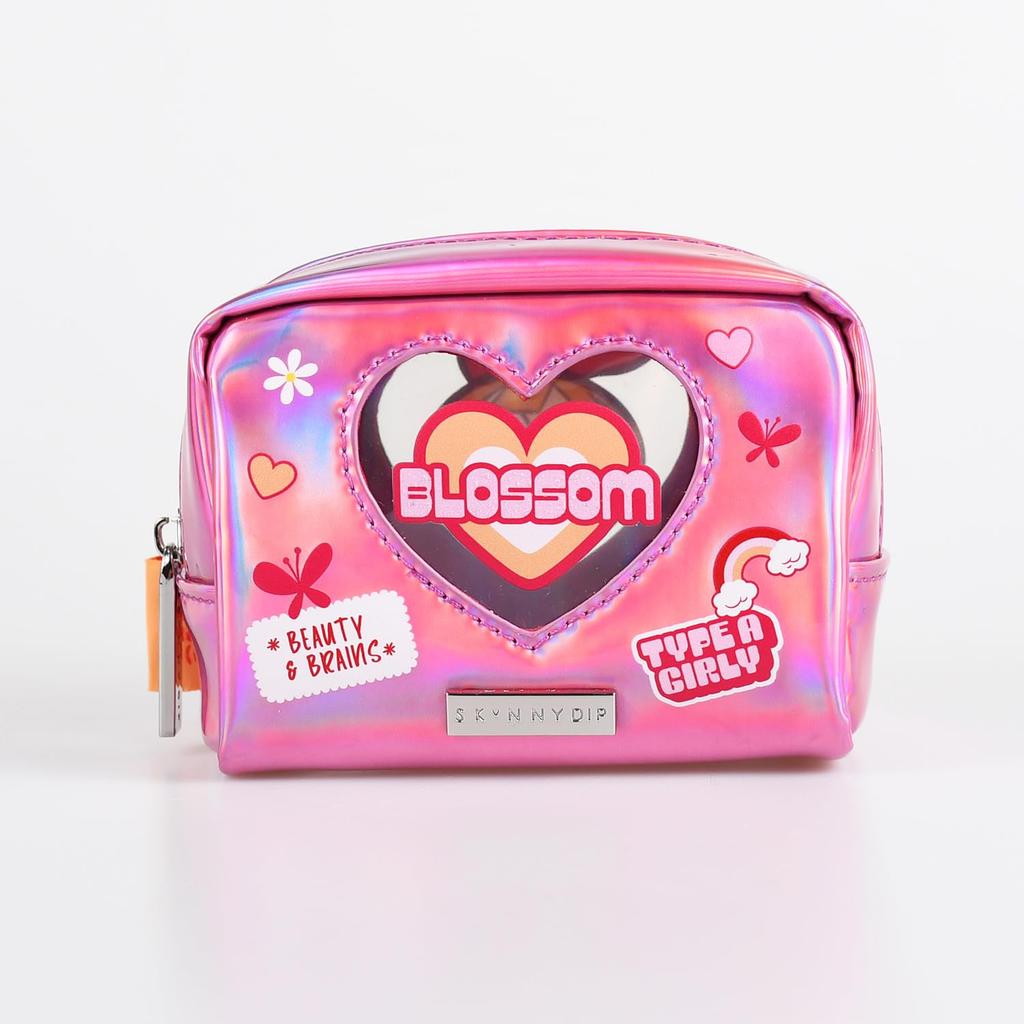 SKINNYDIP Powerpuff Girls Y2K Blossom Makeup Pouch/Accessory Case