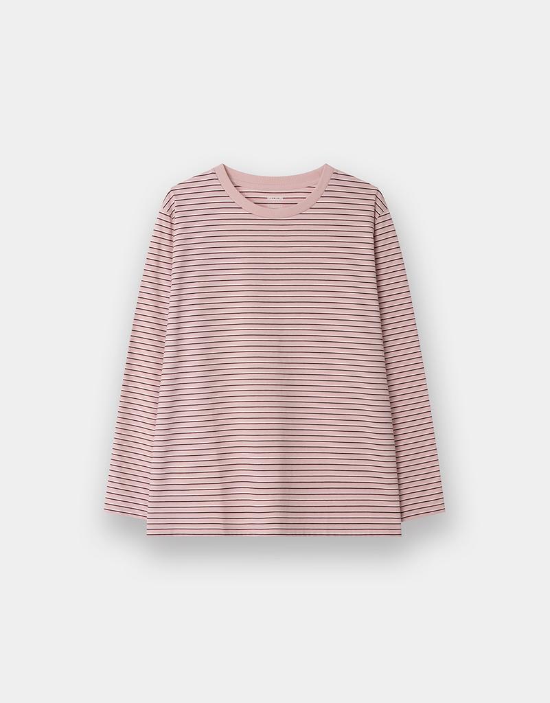 Giordano Multi Stripe Long Sleeve Tee 325509 [3Color]