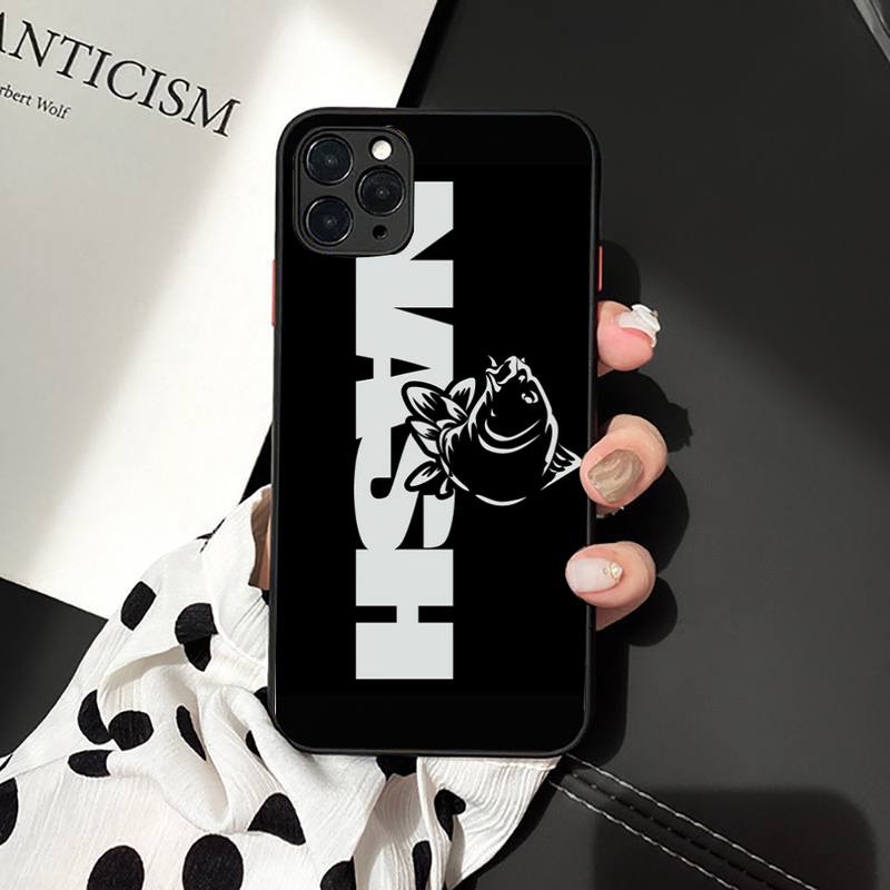 Nash Fishing Art Phone Case for iPhone 11 12 13 Mini Pro XS MAX 8 7 6 6S Plus X 5S SE 2020 XR Case