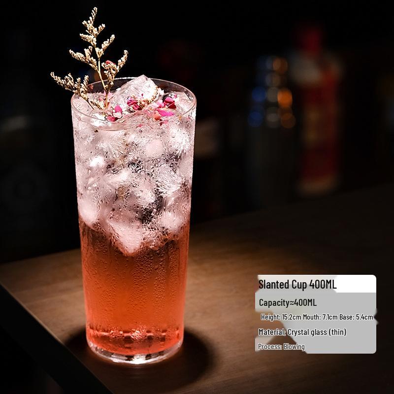 Japanische Collins-Tasse: Leichtes Highball-Glas für Cocktails und Long Island Iced Tea