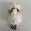 New Year Gift Angel Girl Christmas Ornament Merry Christmas Car Pendant Plush Angel Doll Pendant