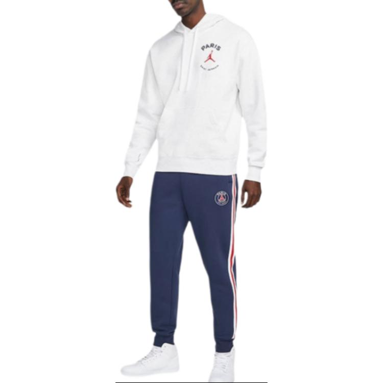 Jordan Sweatshirts Men's White Hooded Moderate Other DJ0395-051