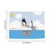 Tenture Murale Pingu Pingouin Tapisseries Personnalisables de Styles Variés Accrochages Muraux Impression de Photos de Célébrités Accrochages Muraux