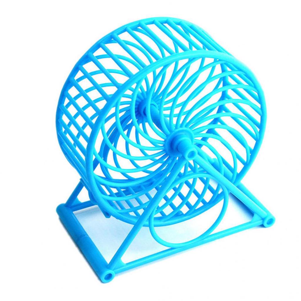 Rolig Hamster Mus Möss Liten Träningsleksak Löpande Snurra Sport Hjul?Bur