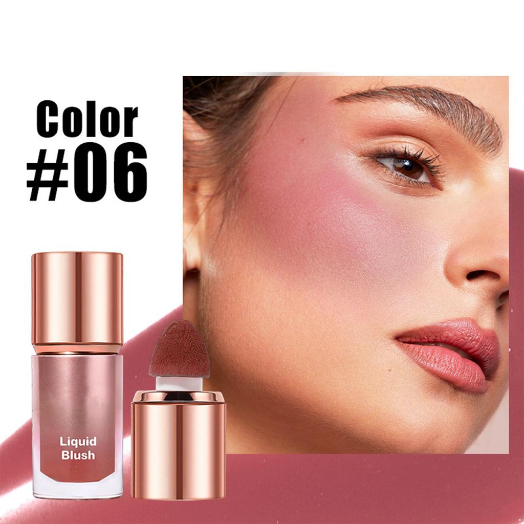 3Pcs Matte Multi-use Liquid Blusher for Women – Lightweight, Long-lasting Color for Cheeks & Makeup