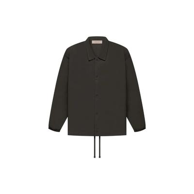 Fear of God Essentials FW22 CD2 Coaches Jacket 'Off Black' Unisex FOG-FW22-709