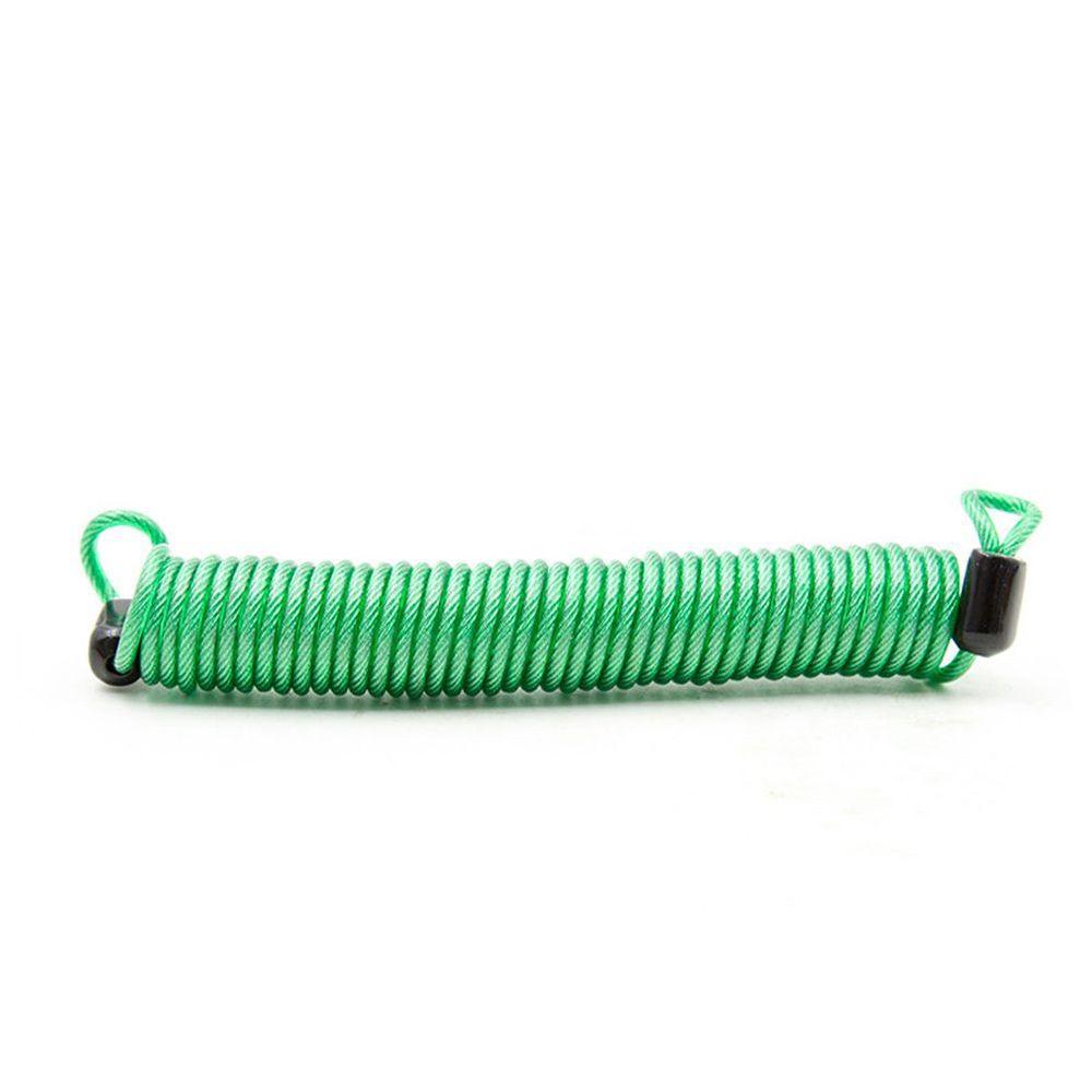 Anti-theft Scooter Disc Brake Bold Spring Cable Bicycle Lock Rope Motorcycle Alarm Helmet Wire