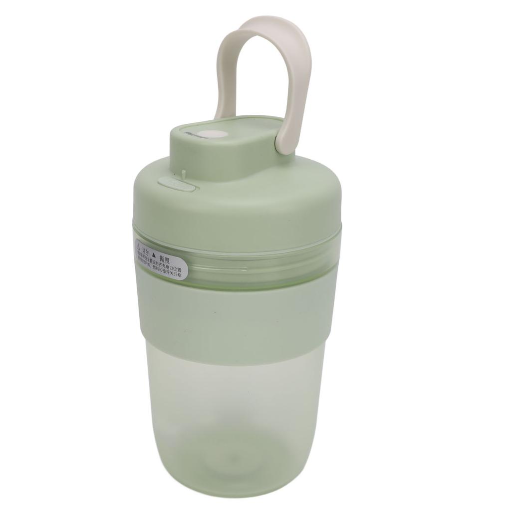 Elektrisk Juicekopp 400 ml Stor Kapacitet 4 Blad Kraftfull Motor Bärbar Mixer för Hem Utomhus
