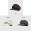 Artistic Beret Hat For Women With Sunshade And Breathable Mesh For Spring And Fall Wear