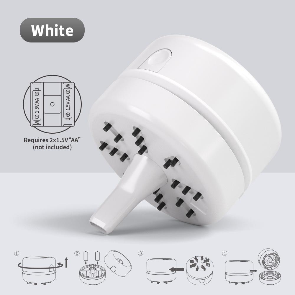 USB Rechargeable Desktop Vacuum Cleaner & Mini Dust Sweeper