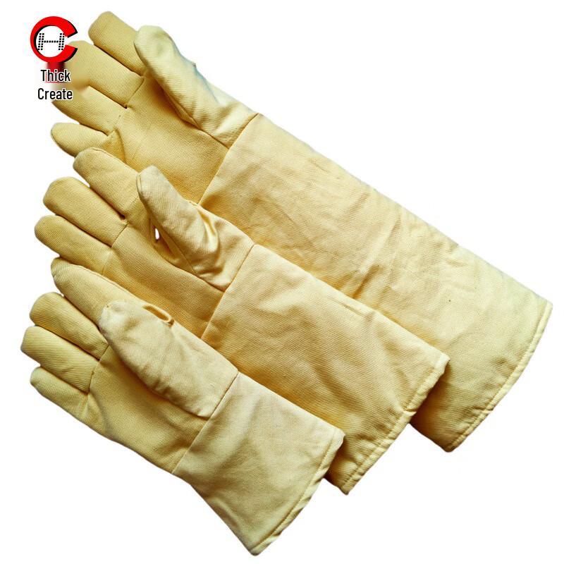 Aramid Kevlar High-Temperature Industrial Gloves 60cm
