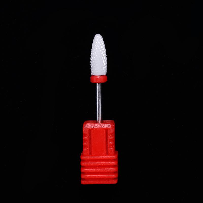 

Flame Ceramic Nail Grinding Head - Corn Shape Electric Manicure Tool