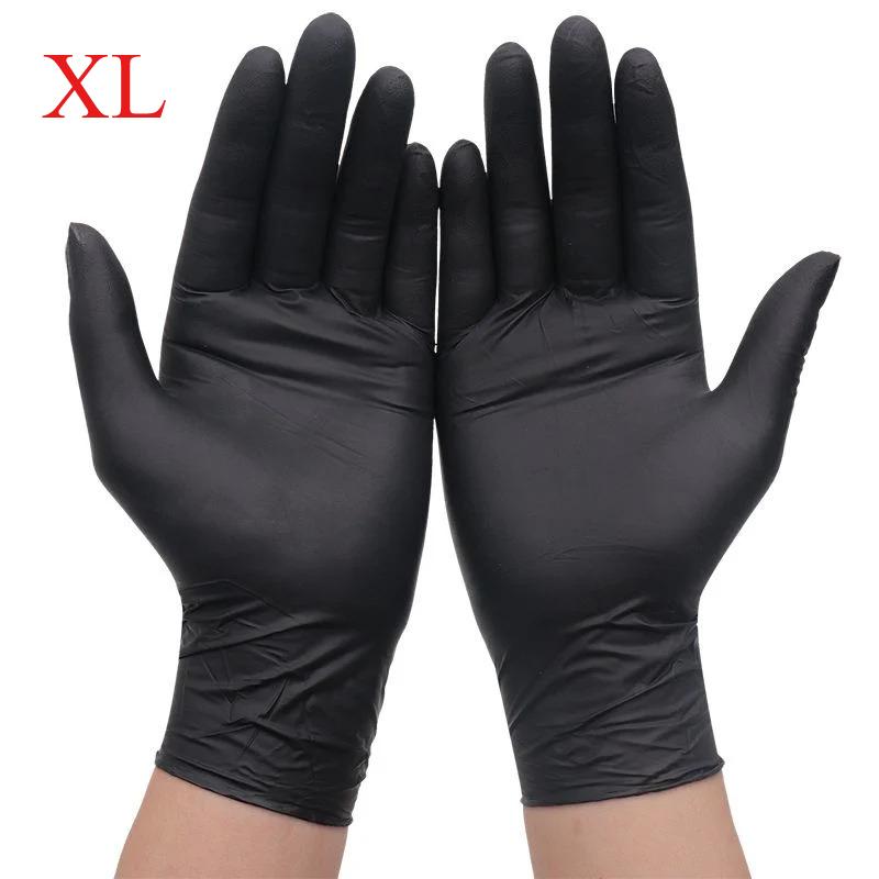 50/100 STÜCK Einweghandschuhe Nitrilhandschuhe Latexfrei Wasserdicht Langlebig Geeignet für Küchenverarbeitung Schönheitssalon Familie