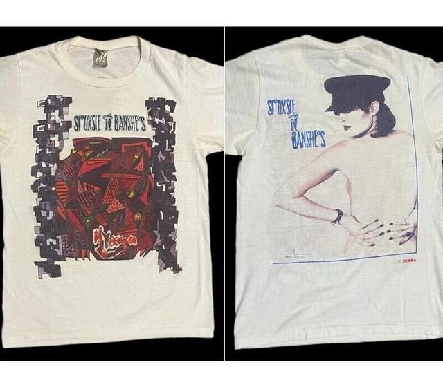 

Siouxsie and the Banshees Retro style White T shirt Unisex T-Shirt M