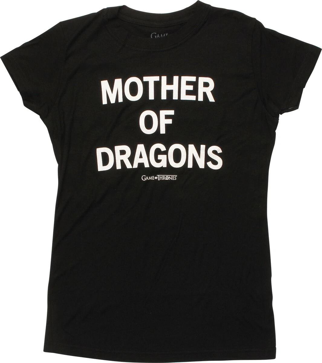 Game Of Thrones MOTHER OF DRAGONS Girls Juniors Women s T-Shirt NWT Official 3XL