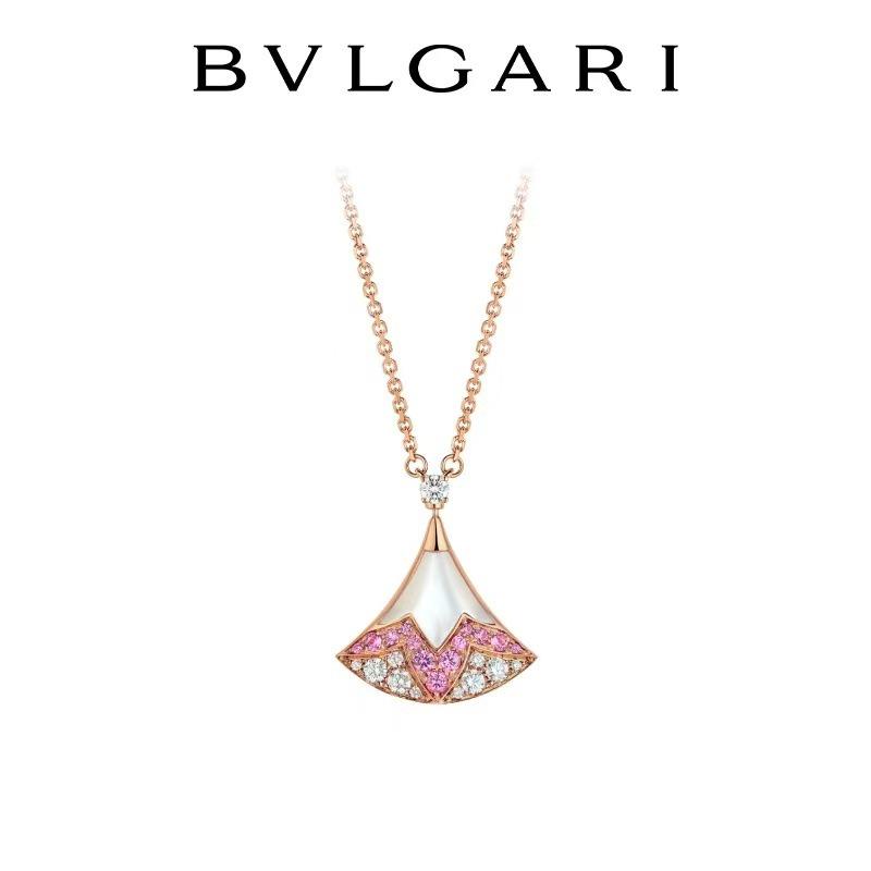 New Qixi Limited Edition 18k Rose Gold Fan Shell Pendant Necklace for Women - Valentine's Hot Gift