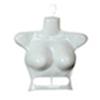 Creative Plastic Half Body Female Mannequin Swimwear Underwear Display Rack
