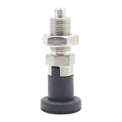 Spring Knob Plunger Locating Pin Self Locking Fine Thread Stable Rotation Professional High
