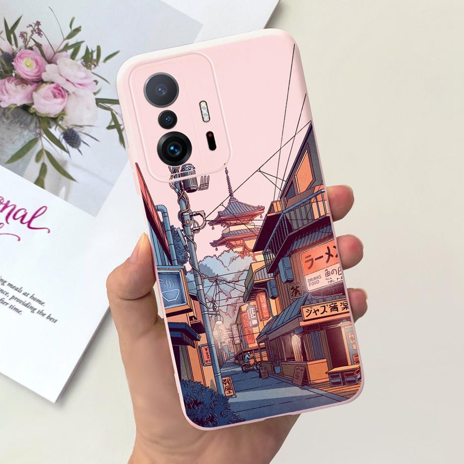 Für Xiaomi Mi 11T Pro Hülle Niedliche Astronauten Cartoon Hülle Weiche Silikon Handyhüllen Für Xiaomi 11T Mi11T Pro 11TPro Fundas Stoßfänger