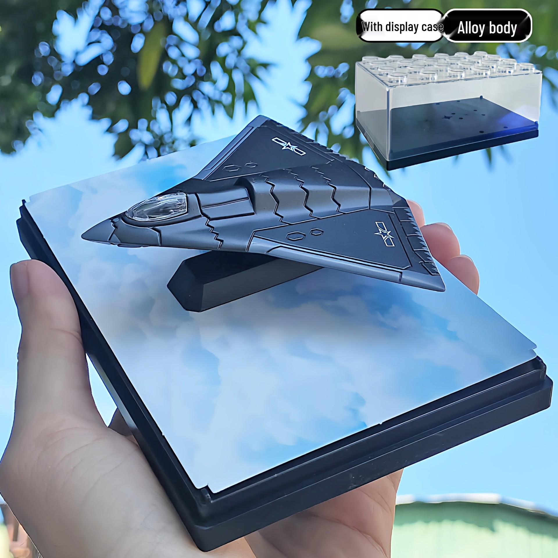 Jiang Xiaoxi Истребитель-бомбардировщик 6-го поколения J-16 и H-20 из сплава Металлическая аэрокосмическая военная модель Игрушка