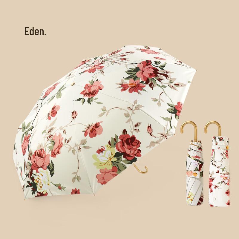 Ultralight Three-Fold Sun/Rain Umbrella