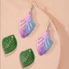 Leaves-shaped Earring Combination Earring Mold Epoxy Resin Jewelry Mold Resin Casting Pendant Mold Suitable