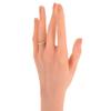 CARTIER  #9(JP Size) ring K18 yellow gold/K18 Pink Gold Women