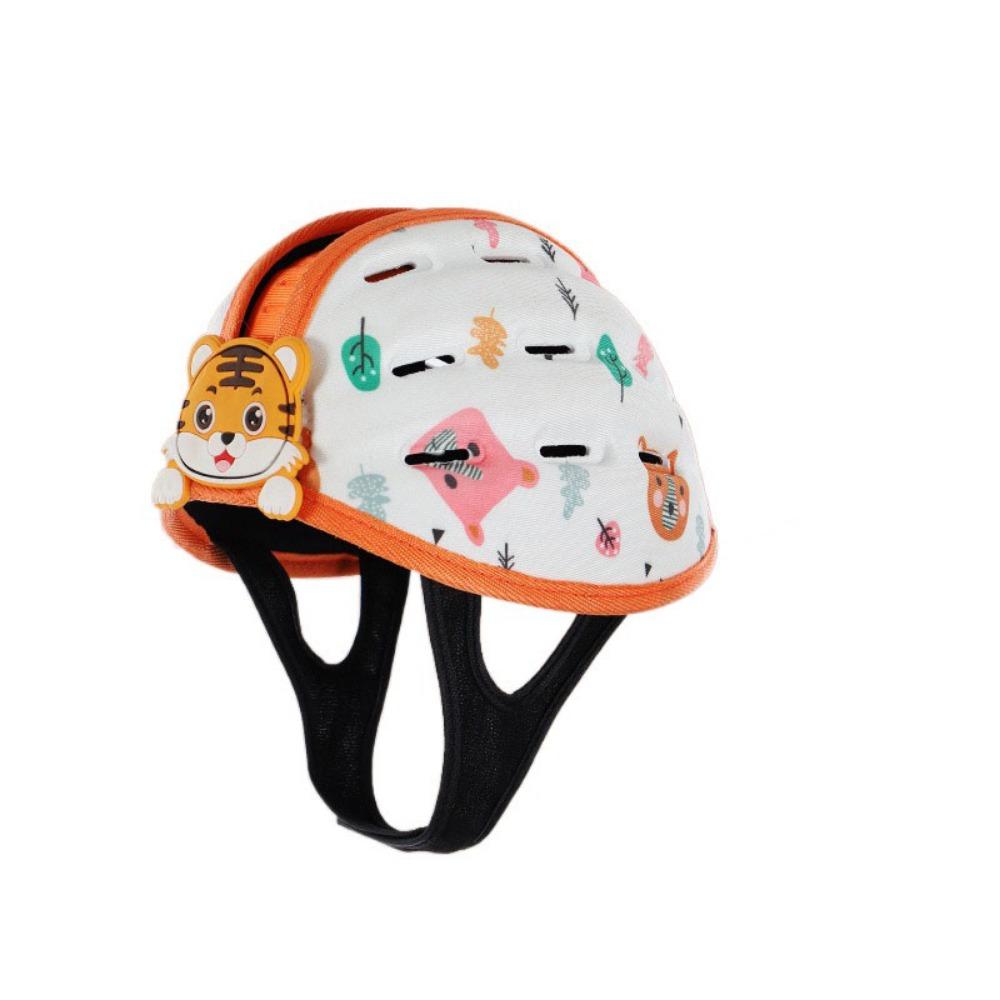 

Adjustable Toddler Safety Helmet Breathable Head Protections Bonnet Baby Safety Hat Active Kids Style 4