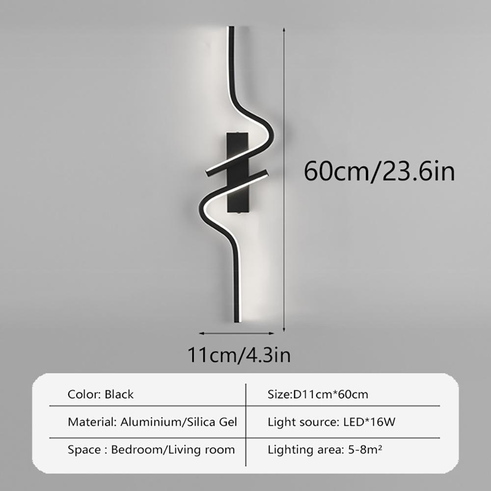 Modern Design LED Wall Light Indoor Atmosphere Living Room Sofa Bedroom Corridor Entrance Villa Courtyard Wall light