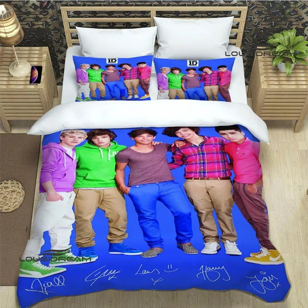 3D O-One Band Direction Bedding Sets Exquisite Bed Supplies Set Duvet Cover Bed Comforter Set Bedding Set Luxury Birthday Gift