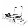 Foldable Hydraulic Rowing Machine Foot Straps Rower Full-Body Fitness