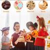 Halloween Pumpkin Candy Bucket Trick or Treat Pail Bag Mini Basket for Party Decor Home Kitchen Holiday Gift Ideas