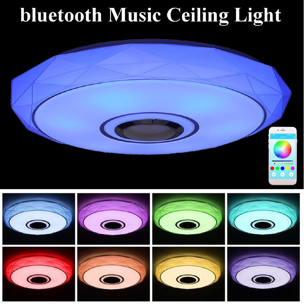36W  APP LED Ceiling Lamps bluetooth Music colorfull luminaria Led Remote Control