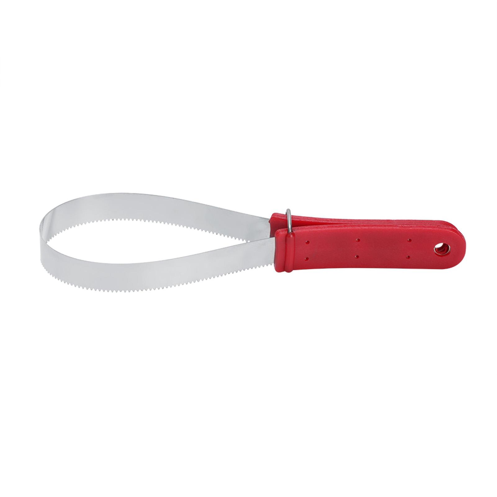 Roestvrij Staal Schraper Tool met Enkel Schrapend Mes Paardenverzorging Krab Accessoire met Antislip Handvat