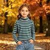 Boys Girls Kids Long Sleeve Hooded Sweatshirt with Pocket Color Casual Pullover