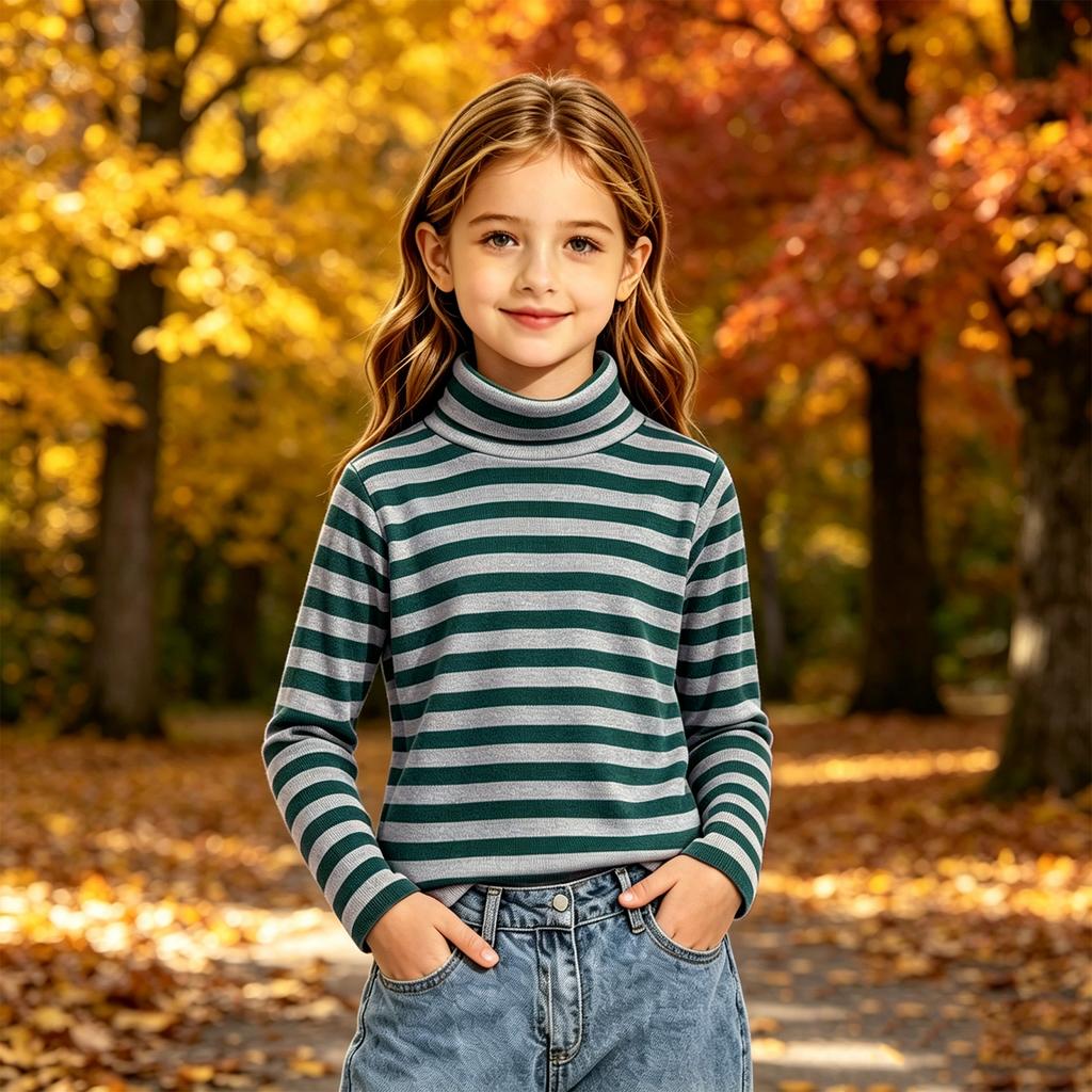 Boys Girls Kids Long Sleeve Hooded Sweatshirt with Pocket Color Casual Pullover