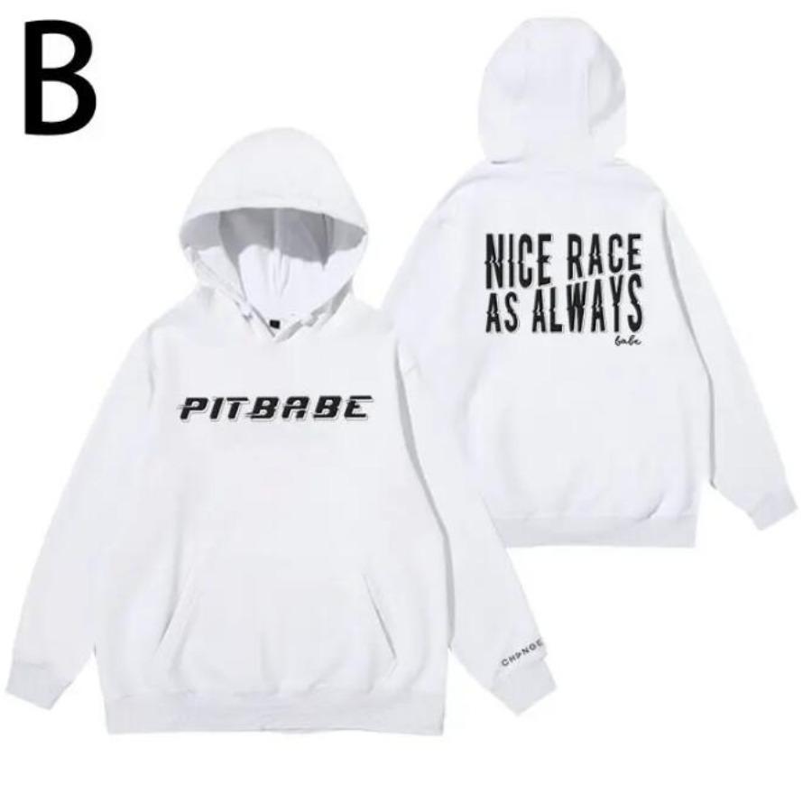 Pitbabe Pit Babe The Series Hoodie Women Men Harajuku Sweatshirt Y2K Streetwear Hip Hop Pullover Hooded Jacket Casual Tracksuit