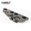Hamsit Cast Iron Turbo Manifold For Honda Accord 94-02 EX LX F22 F22B F23A 2.2L/2.3L SOHC Flanged T3