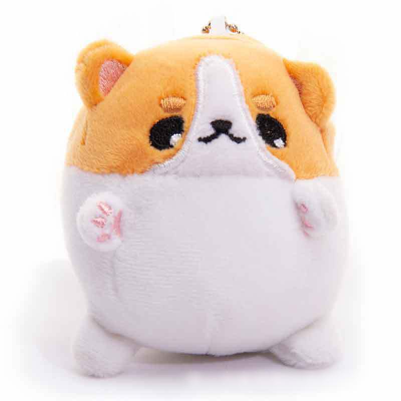 

Shiba Inu Plush Backpack Charm Toy With Soft Short Plush For Kids Gift StyleF