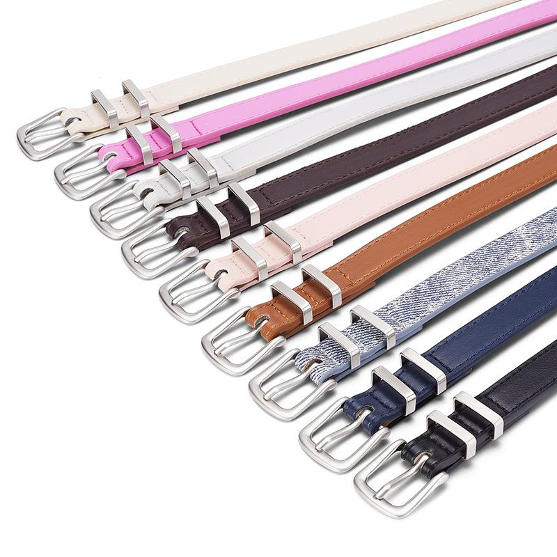 Autumn Pin Buckle Casual Decoration Skirt Belt Women Jeans Belt Women