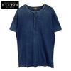RRL Indigo Henley Neck Cut and Sew Tops M IndigoUsed