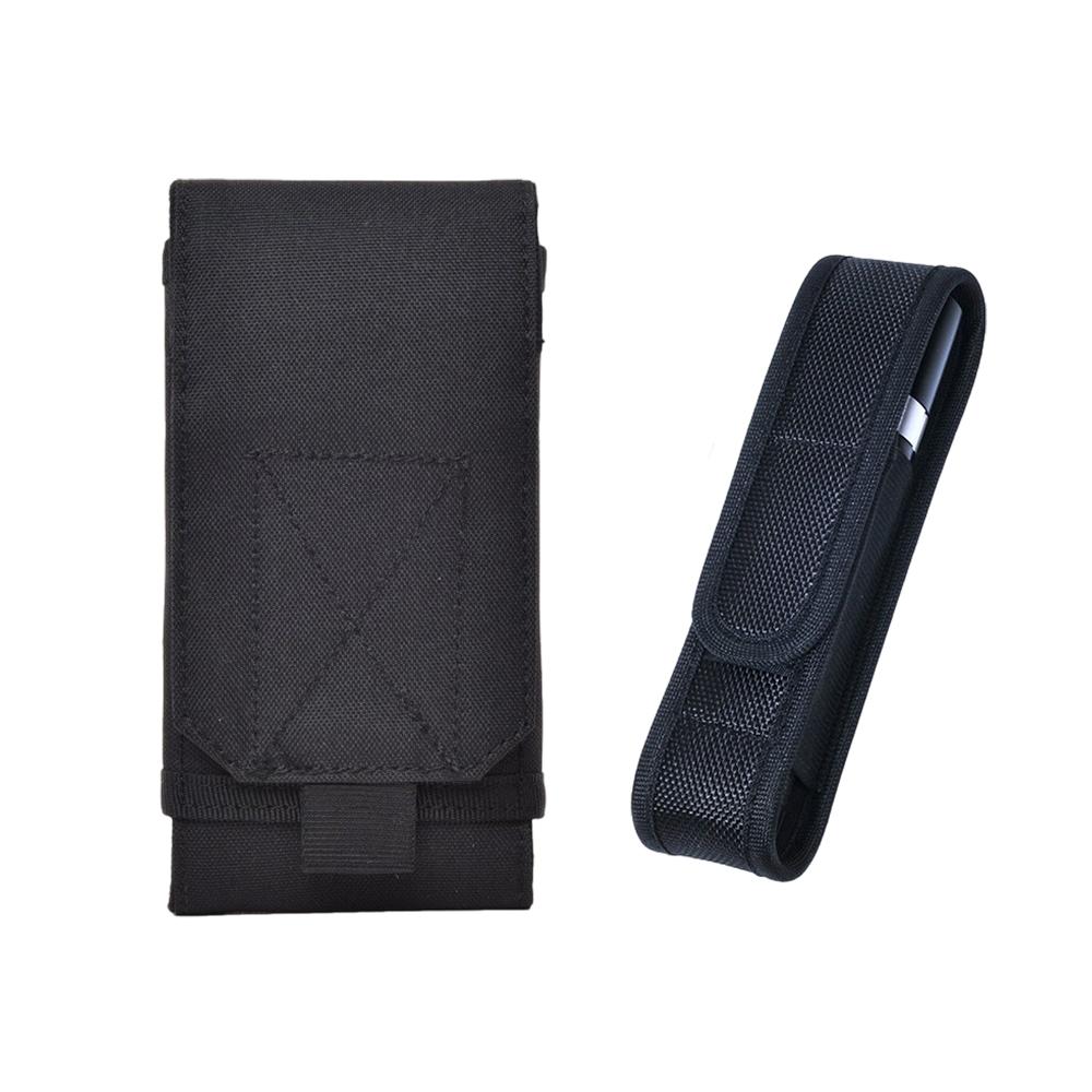 Flashlight Holster Phone Bag Molle Tactical Torch Cover Case Outdoor Tool Bag Nylon Adjustable LED Torch Pouch Fit Waist Pouch
