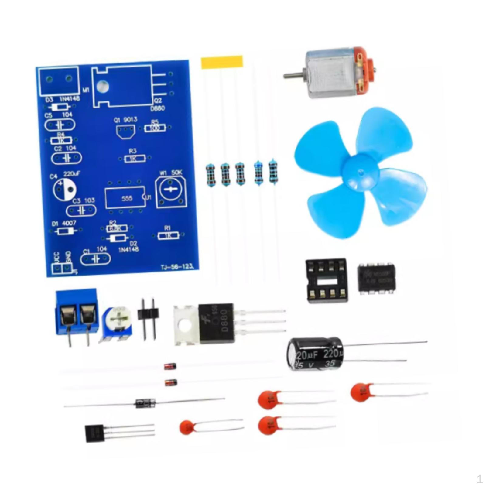 

Ne555 Width Speed Controller Electronic Skills Training Protection DC3-4.5V Wear Resistant Sturdy